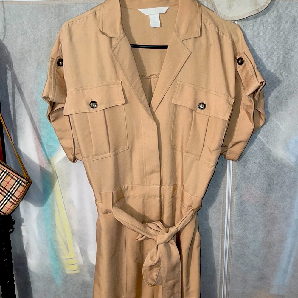 Beige jumpsuit